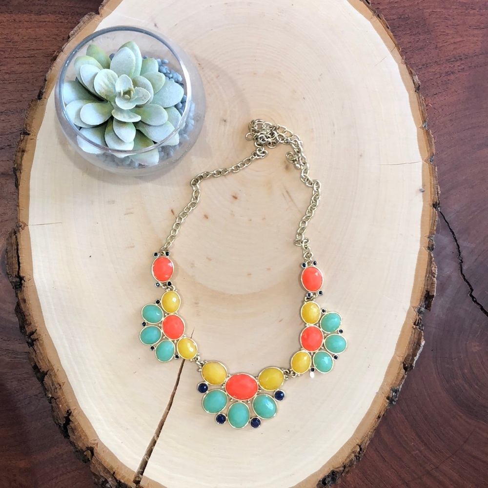 Francesca’s Colorful Statement Necklace